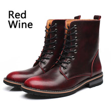 BIMUDUIYU New Arrival Fashion Handmade Super Warm AutumnWinter Men Shoes Casual British Style Ankle Boots Wipe color Snow Boots