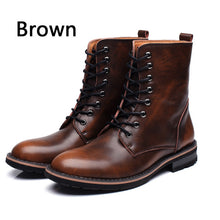 BIMUDUIYU New Arrival Fashion Handmade Super Warm AutumnWinter Men Shoes Casual British Style Ankle Boots Wipe color Snow Boots