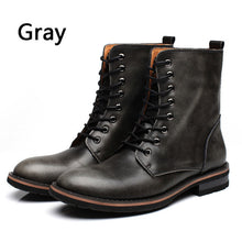BIMUDUIYU New Arrival Fashion Handmade Super Warm AutumnWinter Men Shoes Casual British Style Ankle Boots Wipe color Snow Boots
