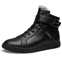 Big Size Men Leather Boots Winter Men Warm Boots 100% Real Leather Men Ankle Boots Plus Cashmere Genuine Leather Shoes