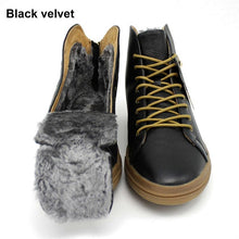 BIMUDUIYU Brand New Men Winter/Autumn Boots Warm Genuine Leather Waterproof Motorcycle Boots Snow Boots Winter Shoes Men